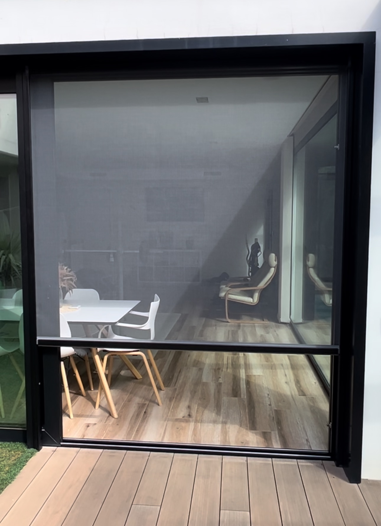 Mosquitera estetika motorizada