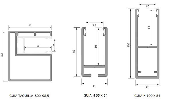 Guías compatibles lama C79